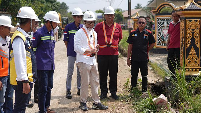 Pemprov Lampung Bangun Jalan Bangun Rejo–Kalirejo, Komang Koheri: Urat Nadi Ekonomi