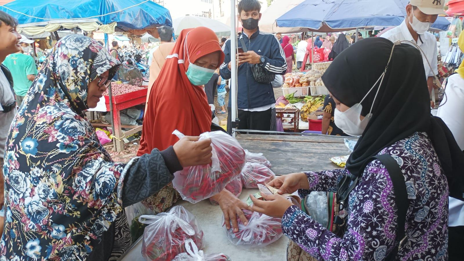 3 Pasar di Bandar Lampung Jadi Sasaran Operasi Cabai Murah Pemprov Lampung