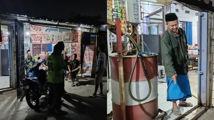 Pembeli Kaget Dengar Tangisan Bayi Depan Warung Robi di Rajabasa Jaya Bandar Lampung