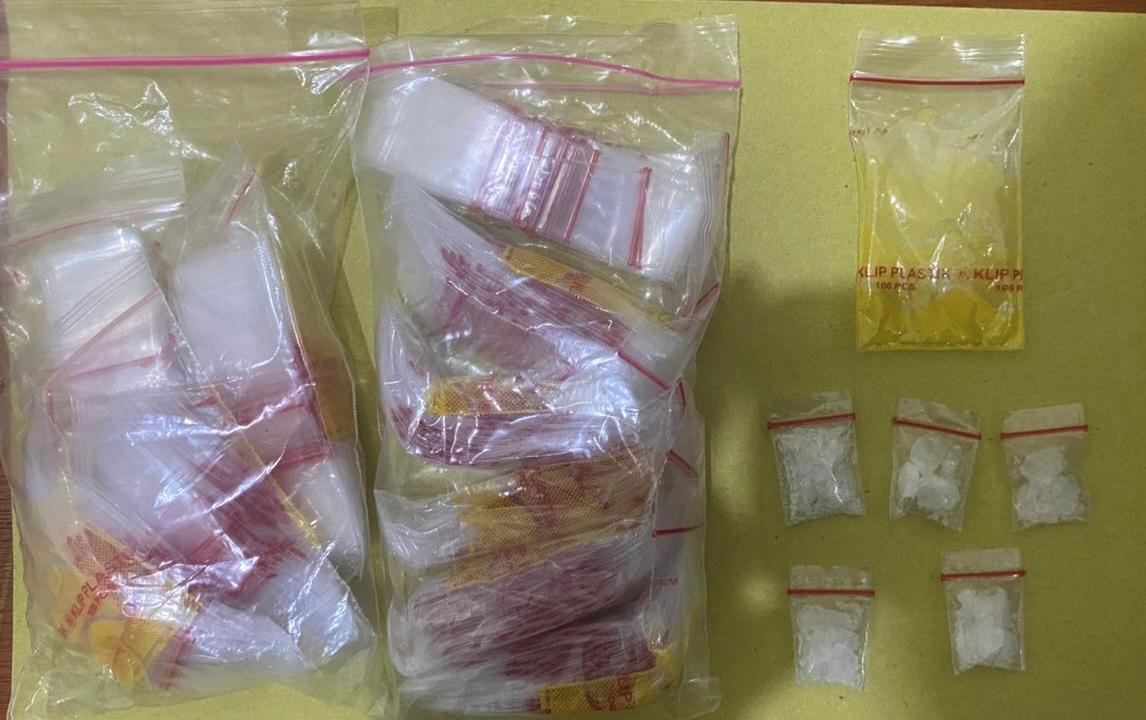 Polisi Tangkap 2 Pengedar Sabu di Bandar Lampung, Amankan Barang Bukti 15,46 Gram