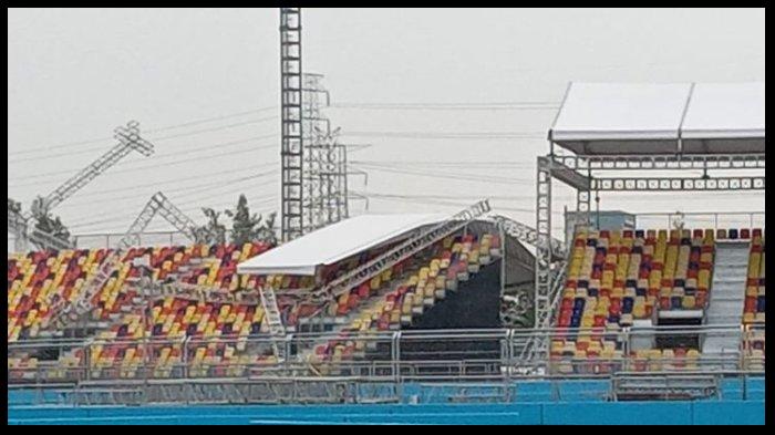 Penyebab Atap Sirkuit Formula E Jakarta Ambruk, Ahmad Sahroni Sebut Sudah Aman