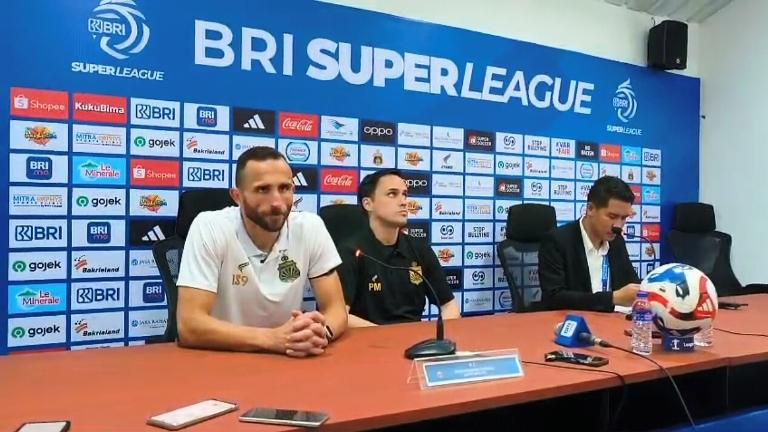 Striker Bhayangkara FC Spasojevic Kecewa Imbang Lawan PSM, Target Raih 3 Poin di Laga Berikutnya