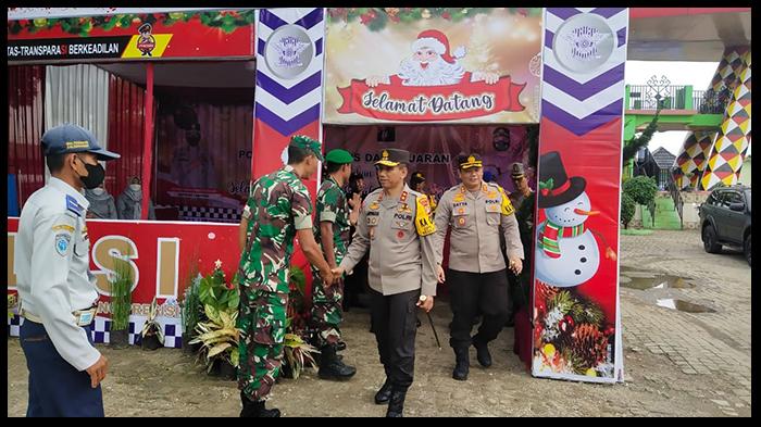 Pesan Kapolda Lampung Saat Cek Pos Pam dan Pos Yan Polres Tanggamus