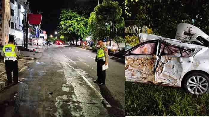 Kecelakaan Maut di Kedaton Mobil Tabrak Motor, Sopir Sedan Accord Tak Bawa SIM?