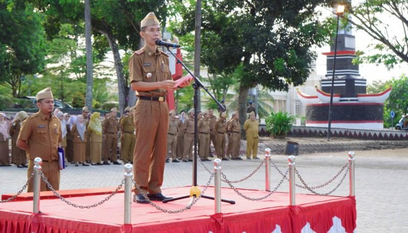 Plt Adum Setdakab Ajak ASN Wujudkan Visi Lampung Selatan Menuju Indonesia Emas 2045