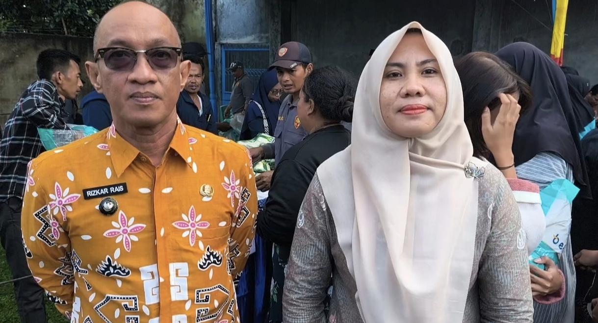 Pantau Pasar Murah, Camat Tanjung Senang Sebut Telur Langsung Ludes Terjual