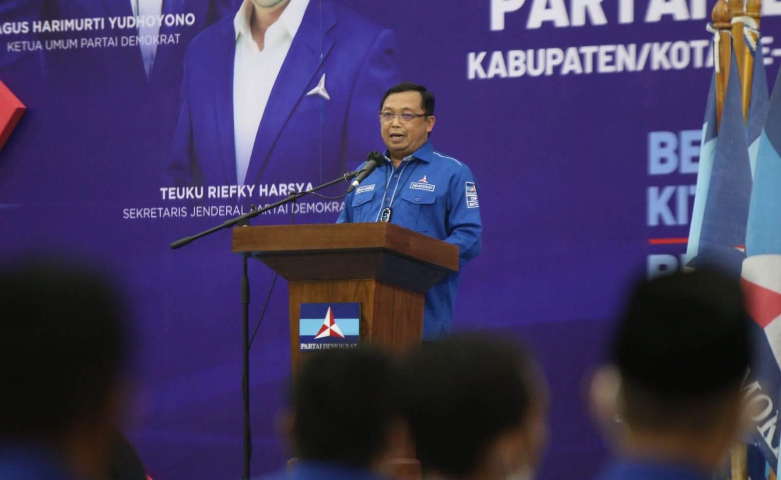Polemik Ketua DPD Demokrat Lampung Edy Irawan dengan 3 Plt Ketua DPC Jadi Atensi DPP