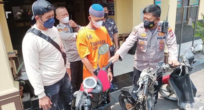 Breaking News Polisi Bekuk Pelaku Curanmor Spesialis Beraksi Subuh di Wilayah Bandar Lampung