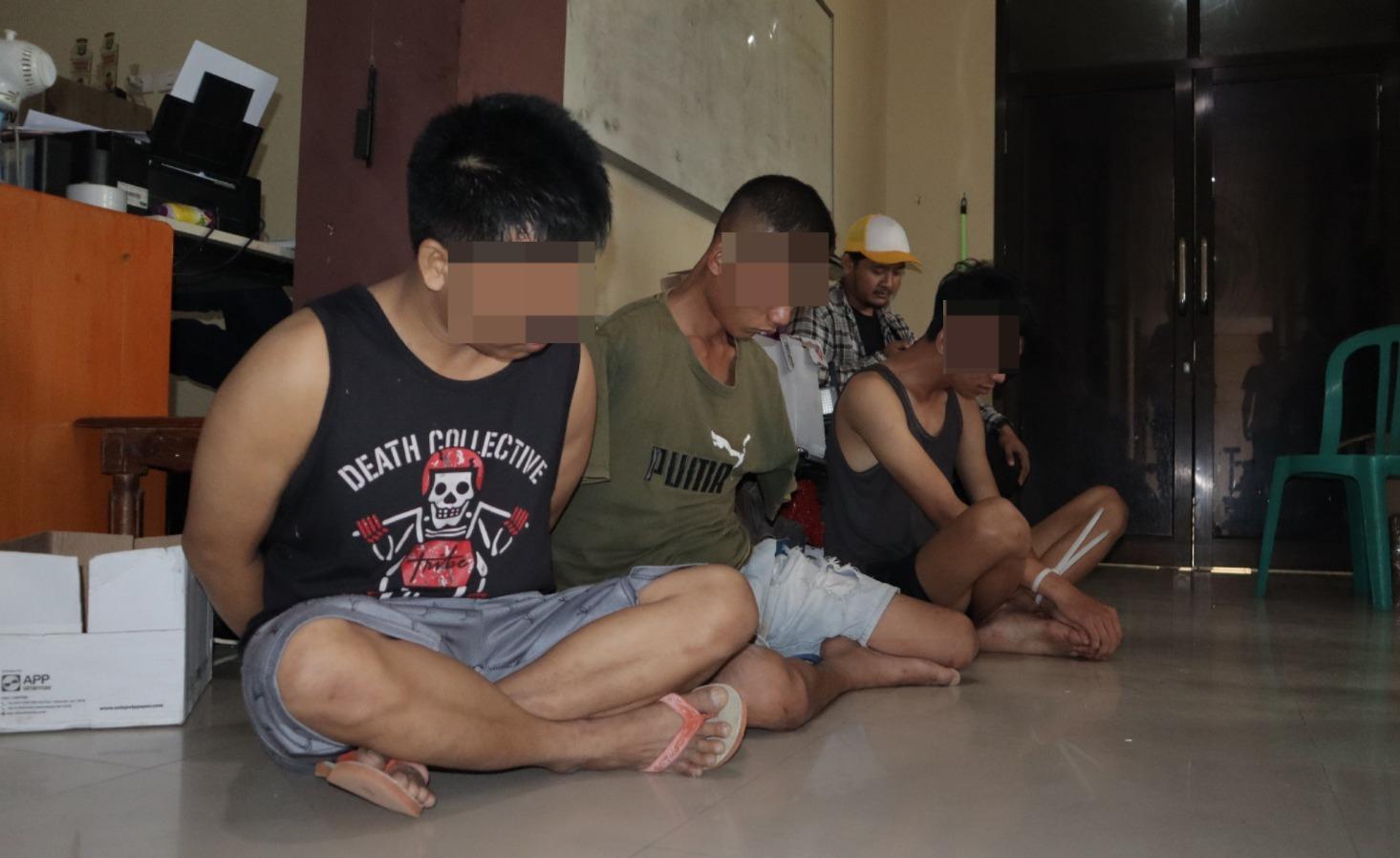 Polisi Gerebek Sejumlah Rumah di Pringsewu Lampung Tangkap 3 Pelaku Narkotika