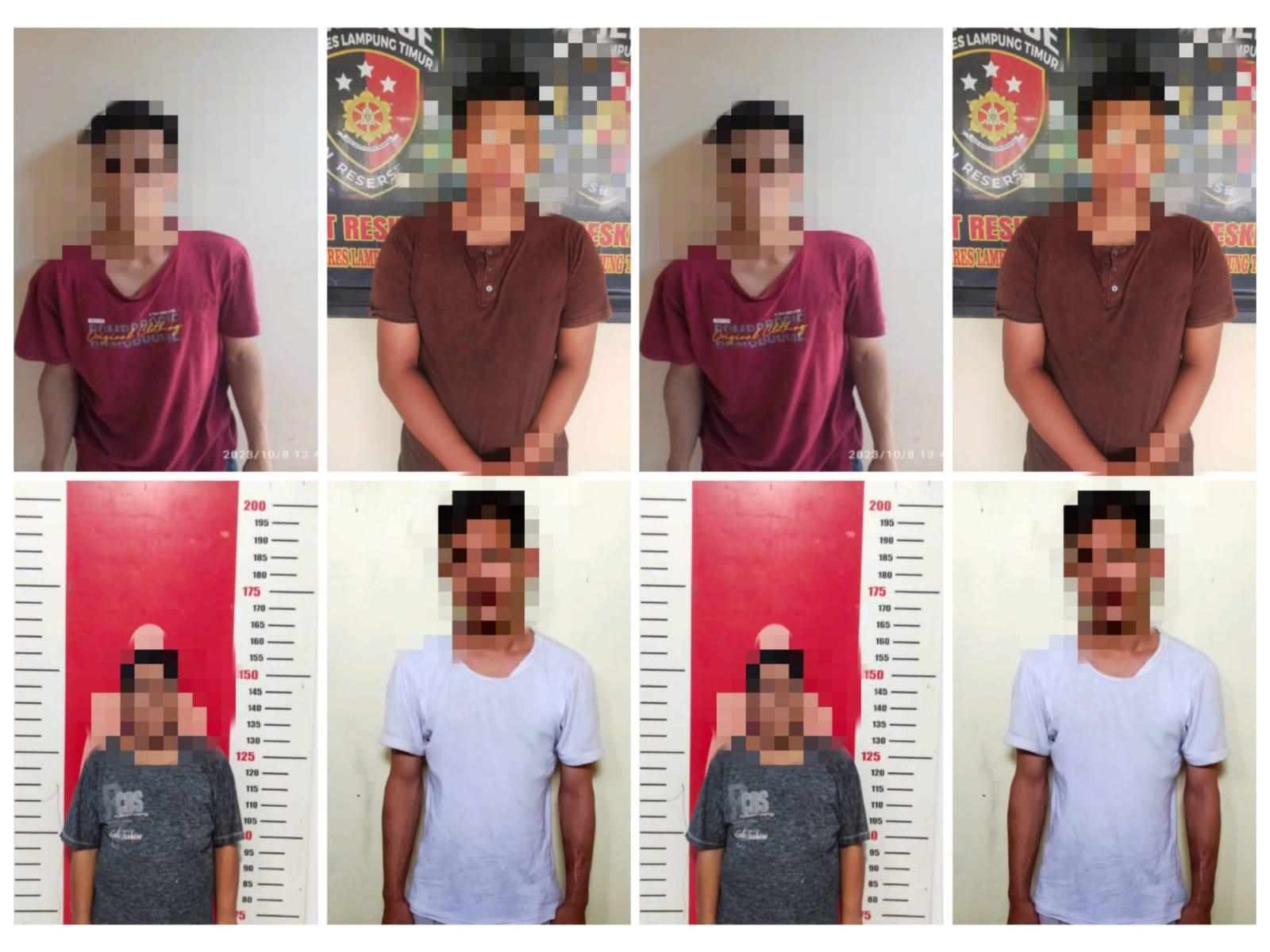 Polres Lampung Timur Polda Lampung Ungkap 3 Pelaku Kasus Curanmor