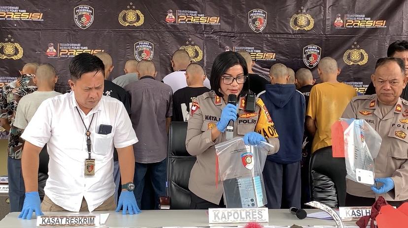 Breaking News Polisi Amankan 15 Remaja Hendak Tawuran di Pesawaran