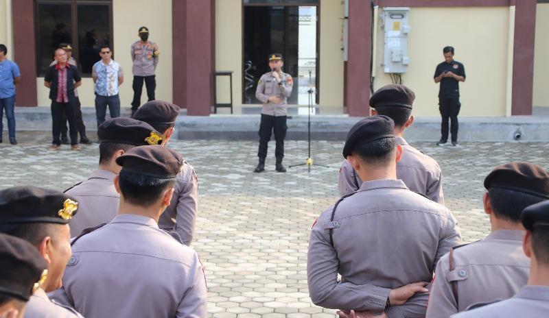 Waspada Cacar Monyet, Polres Pringsewu Polda Lampung Edukasi Personel