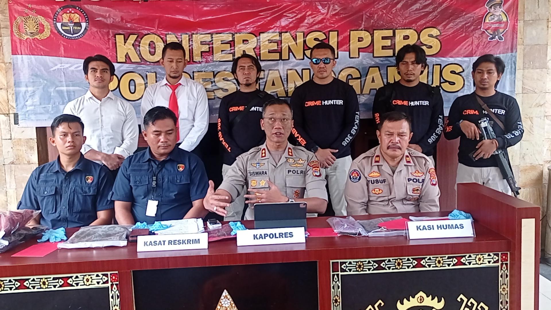 Breaking News Polres Tanggamus Tangkap Tersangka Pembunuhan di Gunung Alip