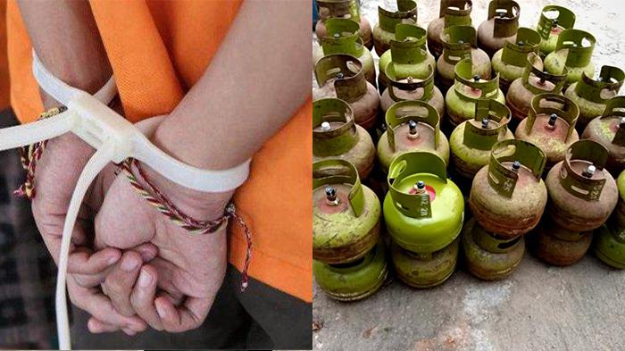 Buronan Pencuri Gas di Lampung Tengah Ditangkap saat Lewat Depan Polres Lampung Tengah