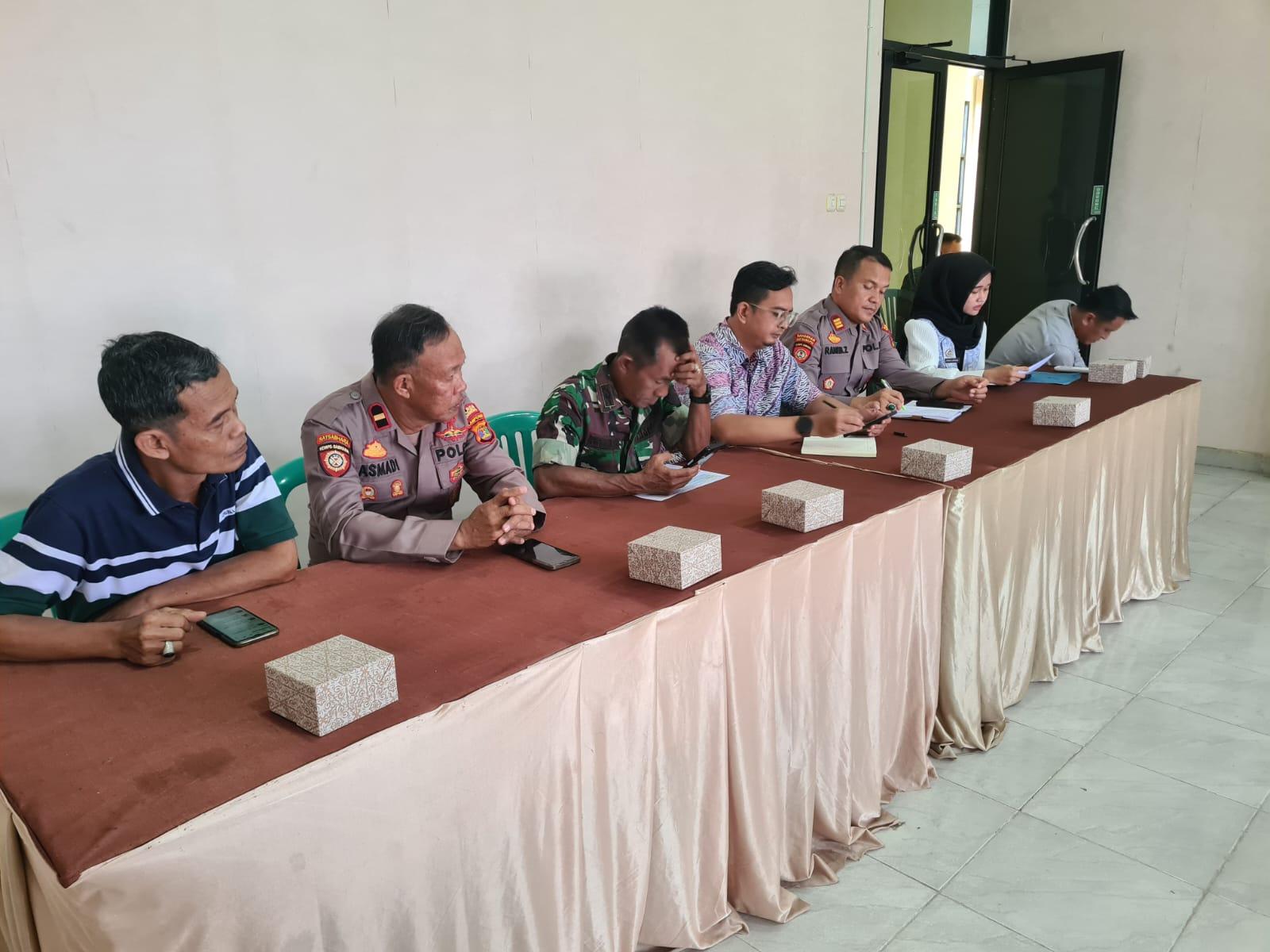 Antisipasi Keracunan, Polsek Pringsewu Bersama Forkopimcam Bahas MBG