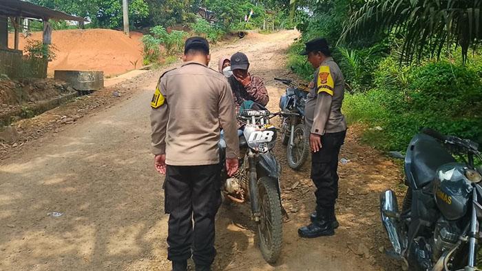 Cegah Kriminalitas, Polsek Rebang Tangkas Way Kanan Lampung Patroli di Jam Rawan