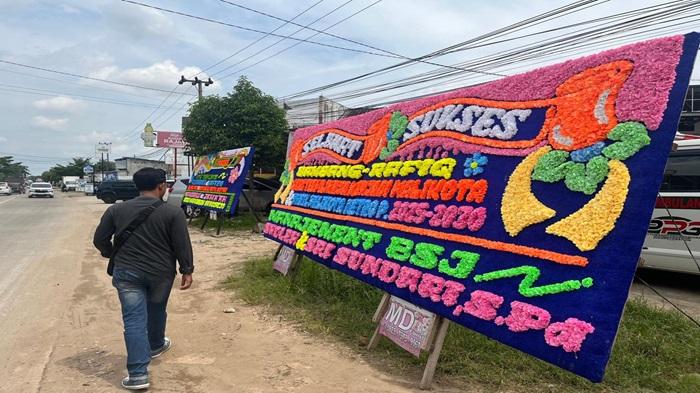 Unggul Versi Quick Count Rakata, Posko Mubaraq Metro Dibanjiri Papan Selamat