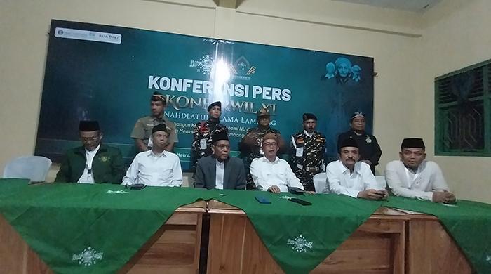 PWNU Lampung Imbau Pemilu 2024 Tak Dibenturkan dengan Politik Identitas
