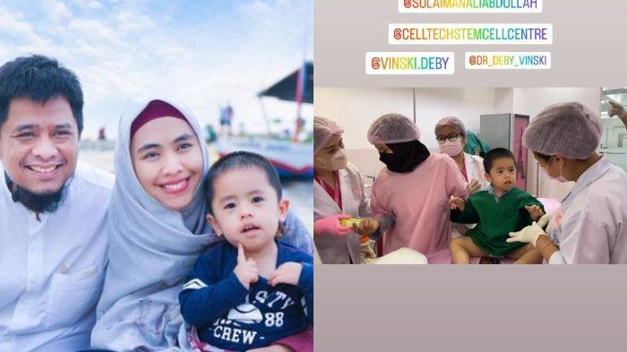 Putra Bungsu Oki Setiana Dewi Idap Penyakit Langka hingga Jalani Operasi