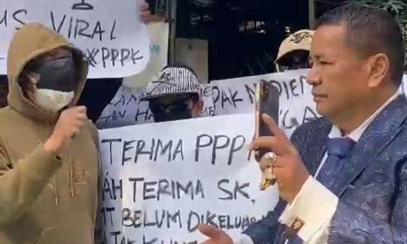 Rapat dengan Tim Itjen Kemendagri, Wali Kota Bandar Lampung Jelaskan Pengangkatan PPPK Guru