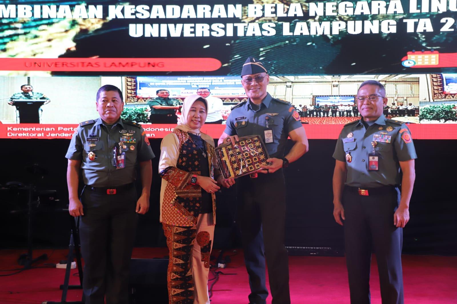 Rektor Unila Imbau Mahasiswa Bela dan Cinta Negara dengan Hal Positif