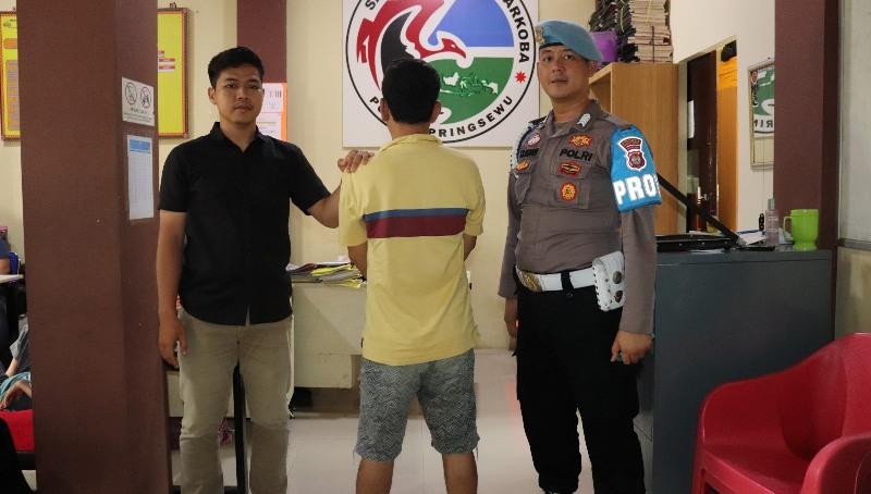 Baru Bebas Penjara, Pria di Pringsewu Kembali Edarkan Sabu