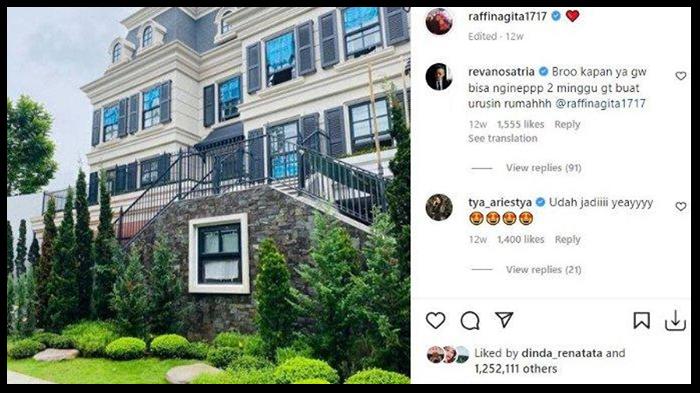 Rumah Rp 50 Miliar Raffi Ahmad Selesai, Nagita Slavina Girang Mau Pindahan