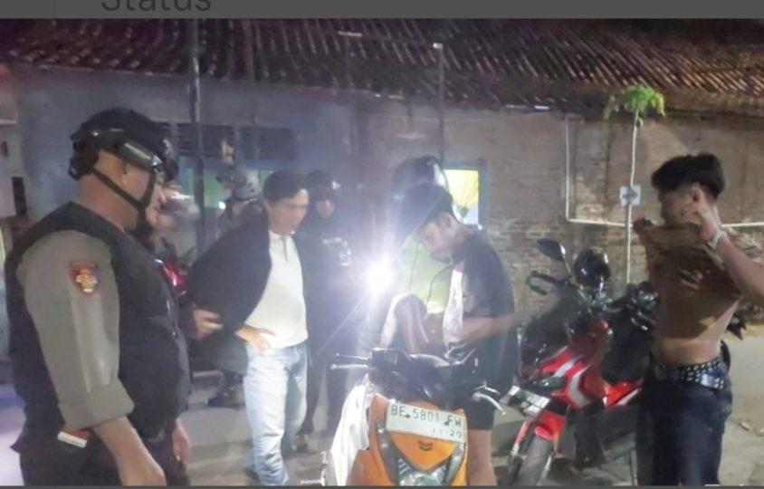 Polres Metro Tingkatkan Patroli Malam Antisipasi Curat hingga Curanmor - Tribunlampung.co.id