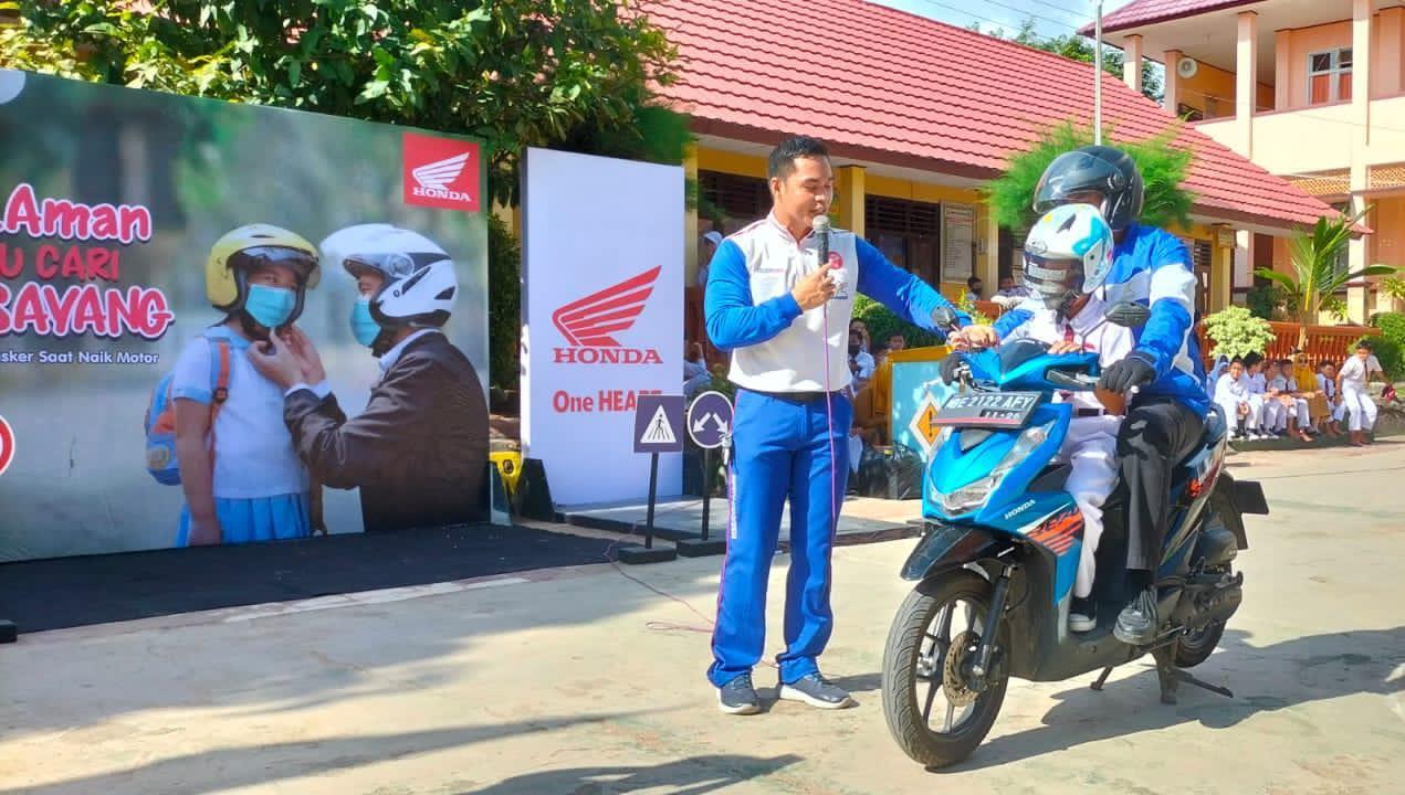 TDM Sambangi SD 1 Langkapura Bandar Lampung, Edukasi Cara Aman Berkendara