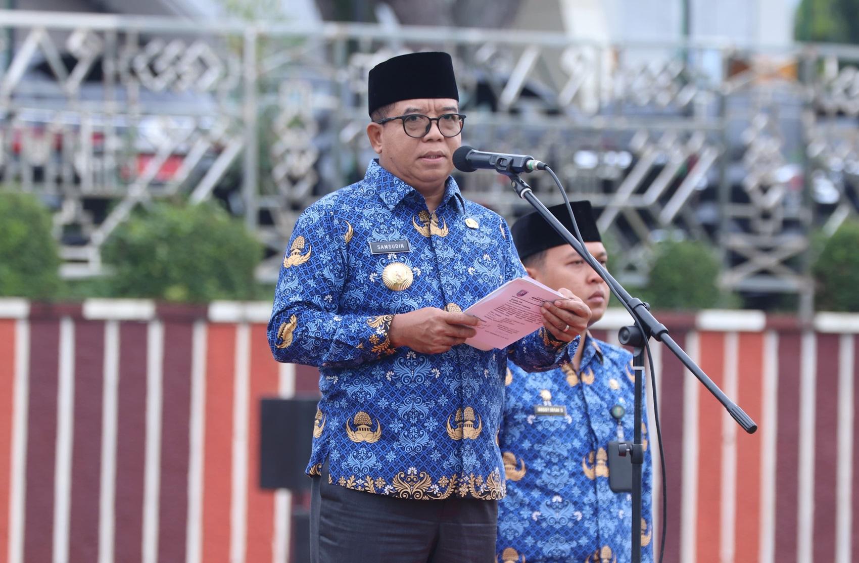 Samsudin Pamit, Ajak ASN Dukung Pemimpin Terpilih dan Jaga Kebersamaan