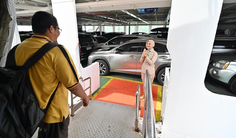 H-6 Angkutan Nataru, 31.479 Orang Menyeberang Melalui Pelabuhan Bakauheni