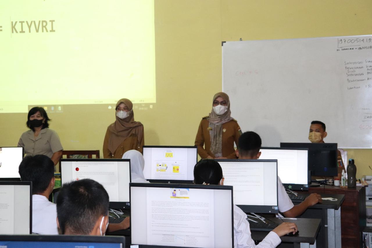 45 Siswa Kelas XI SMA Negeri 15 Bandar Lampung Ikuti ANBK Tahun 2022
