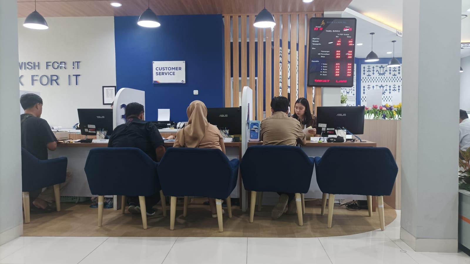 Bank Lampung Sukses Menjaga Ketersediaan Uang Tunai di Mesin ATM Selama Libur Idul Fitri 1445 H
