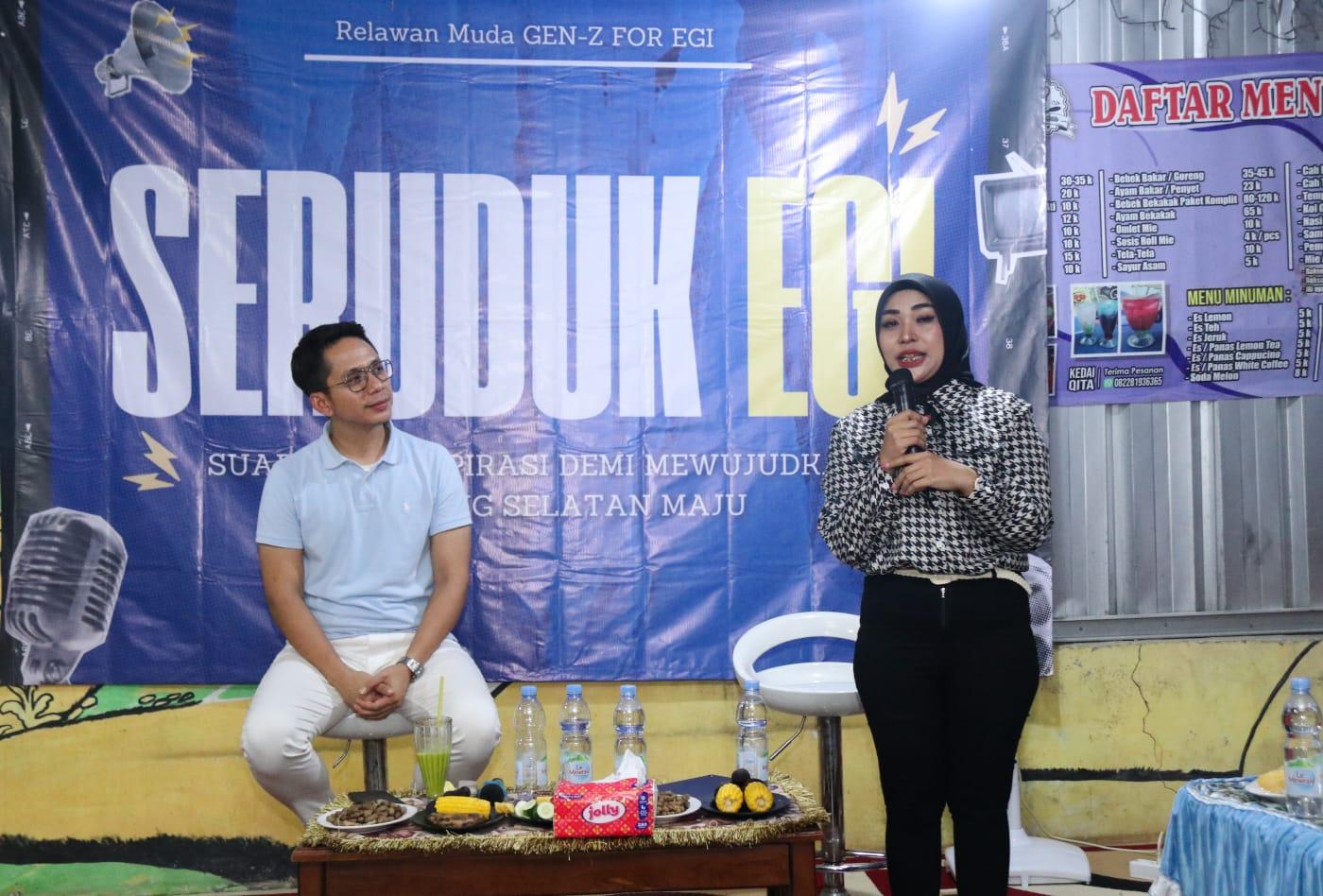 Selebgram Ummu Hani Titip Harapan ke Egi-Syaiful untuk Majukan Wisata Lamsel