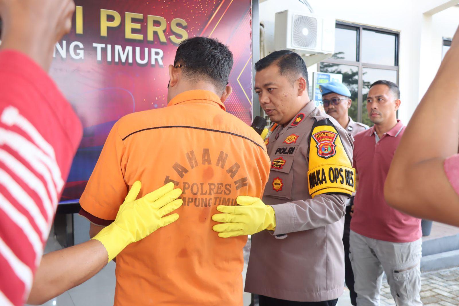 Polres Lampung Timur Polda Lampung Konpers Kasus Bang Jago