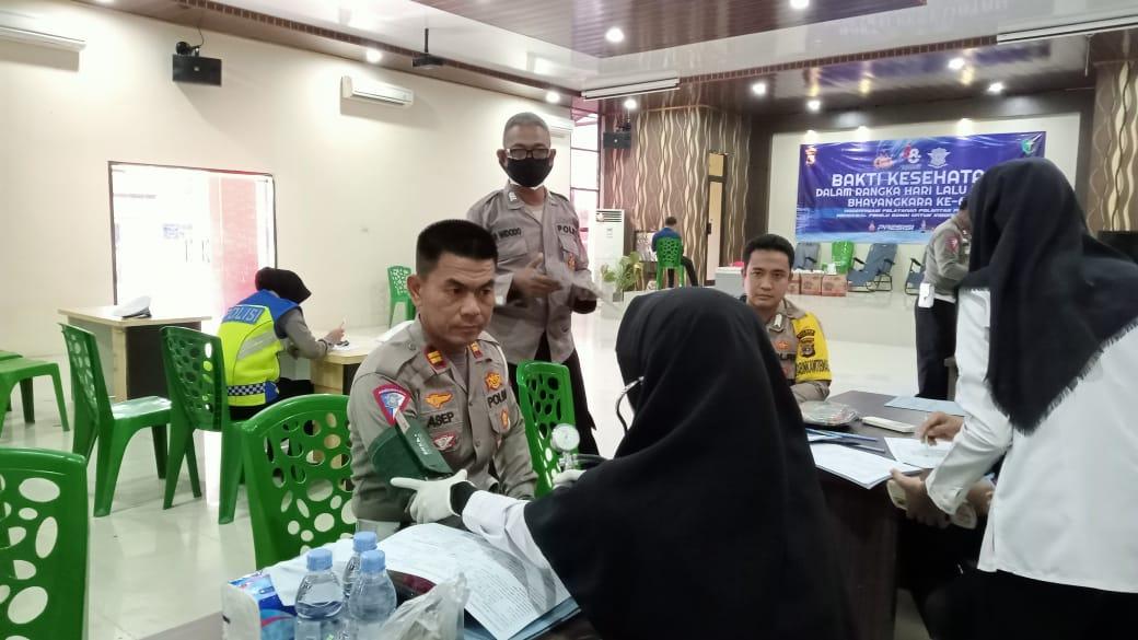 35 Kantong Darah Berhasil Disumbang Polres Mesuji Polda Lampung dalam Baksos