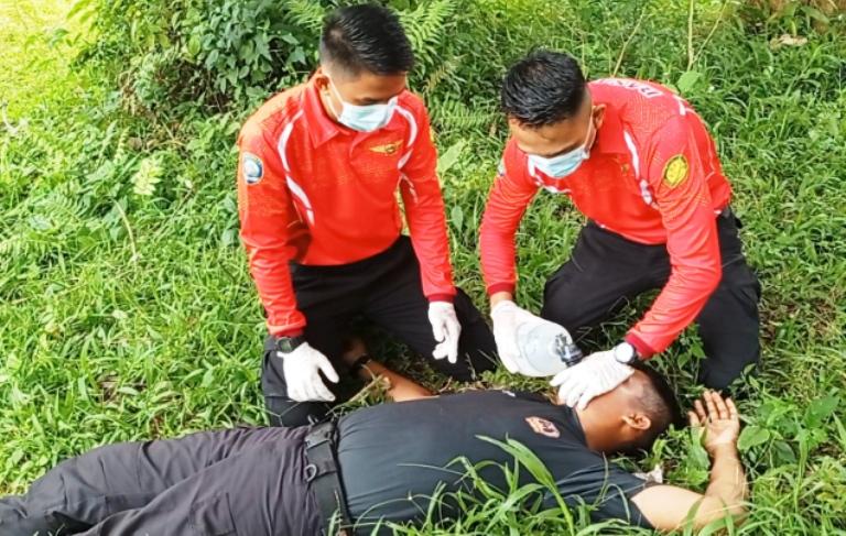 Basarnas Lampung Laksanakan Pelatihan Teknis Pertolongan di Gunung dan Hutan di Tanggamus