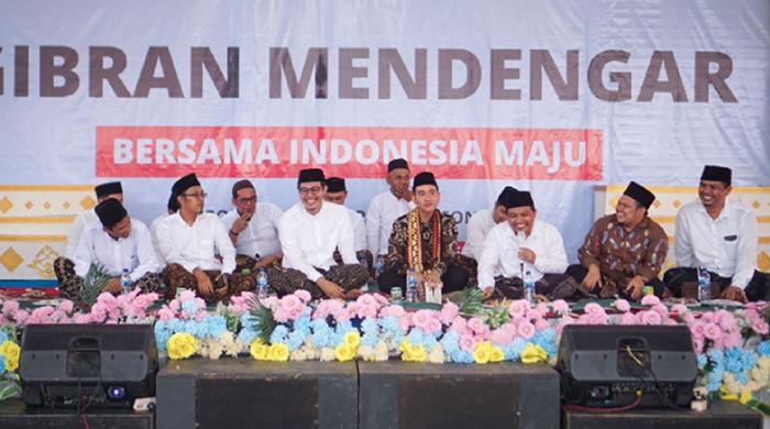 Gibran ke Lampung Disambut Hangat Solidaritas Ulama Muda Jokowi