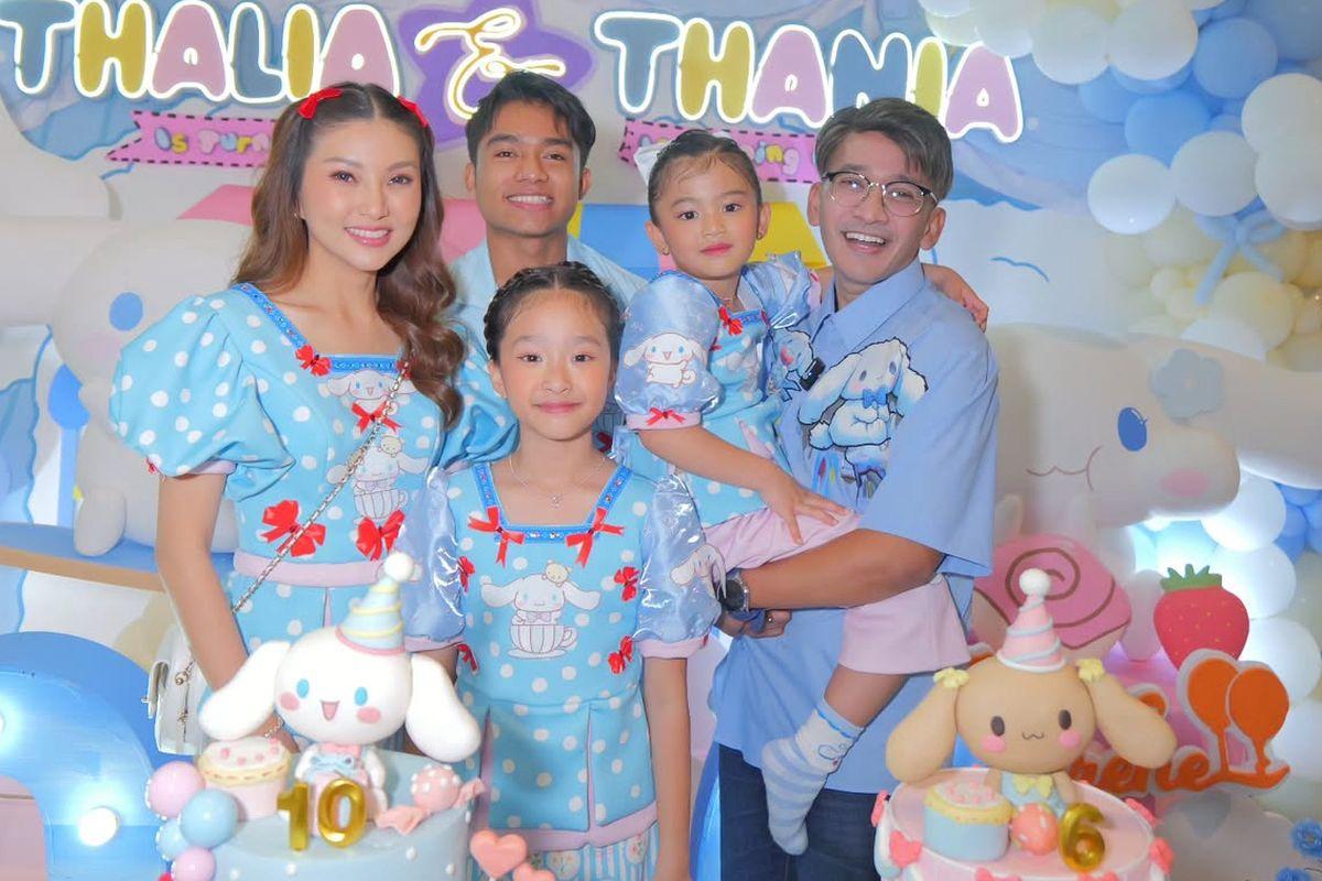 Ruben Onsu dan Sarwendah Tampil Kompak di Acara Ultah Anak