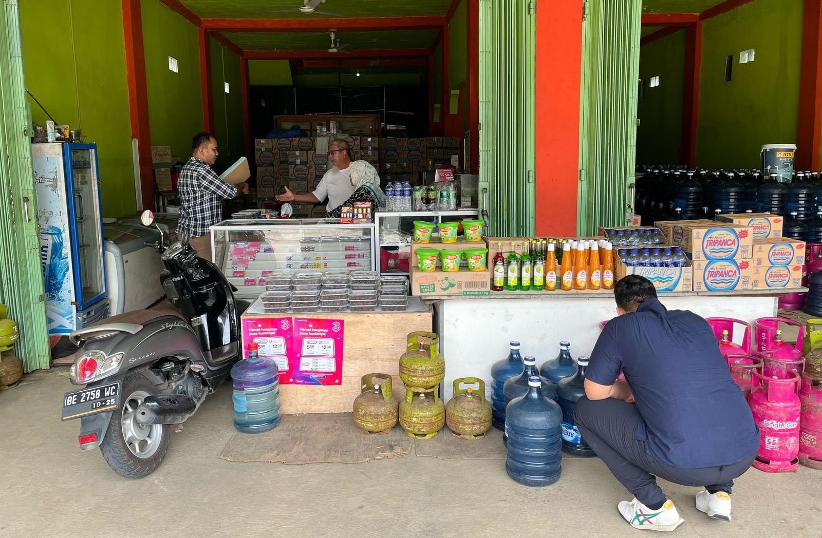 Satgas Pangan Polres Lampung Utara Polda Lampung Temukan Harga LPG 3 Kg Tembus Rp35 Ribu