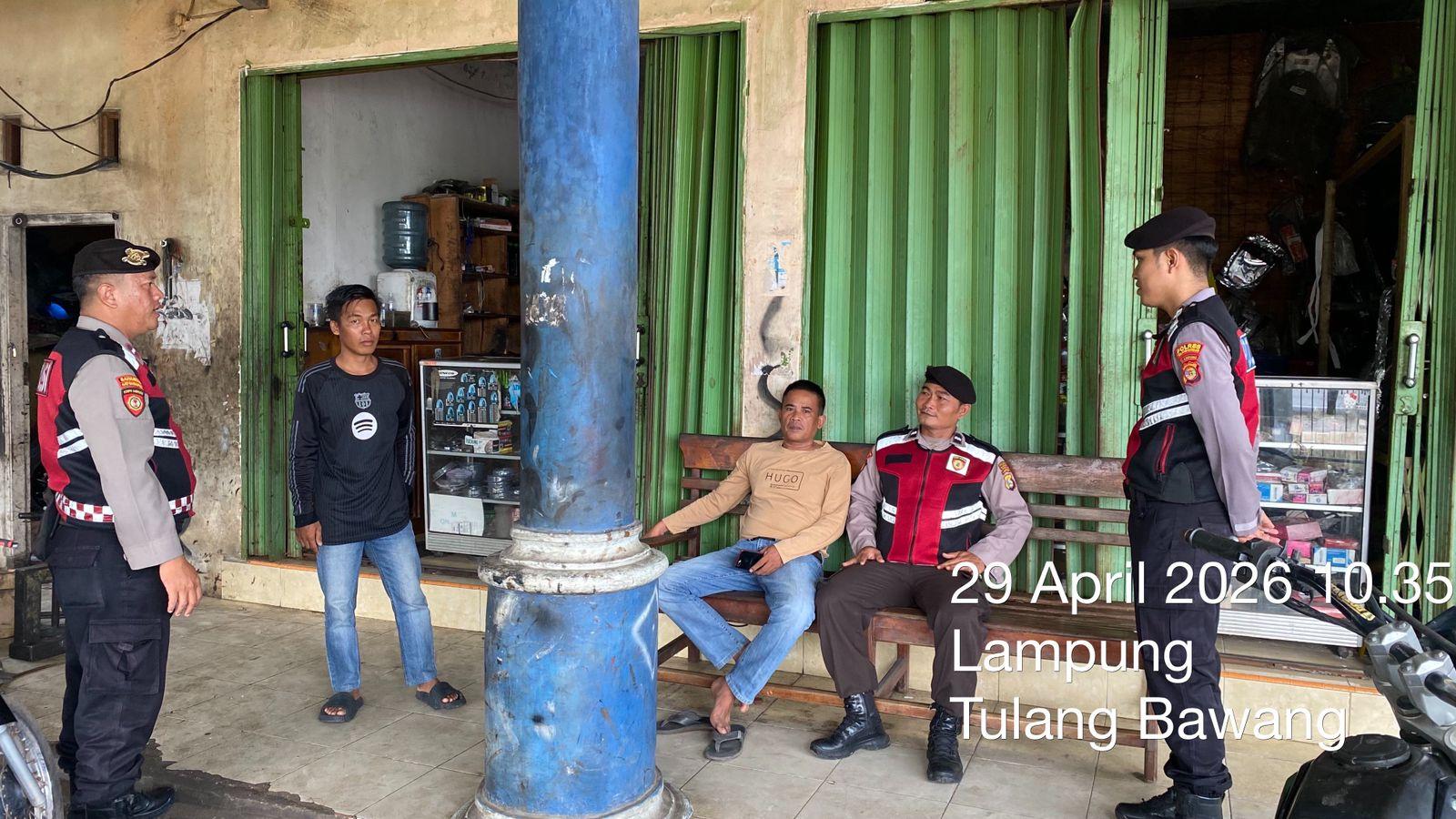 Sat Samapta Polres Tulangbawang Patroli Presisi di Jaga Kondusifitas Masyarakat
