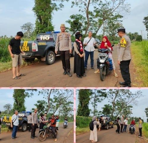 Indahnya Berbagi, Polsek Jabung Bagikan Takjil kepada Warga Jelang Buka Puasa