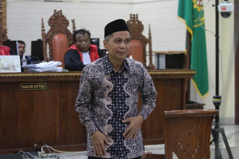 Divonis Penjara 10 Tahun Perkara PMB Unila, Karomani Minta Doa Diberi Kesehatan dan Bakal Tulis Buku