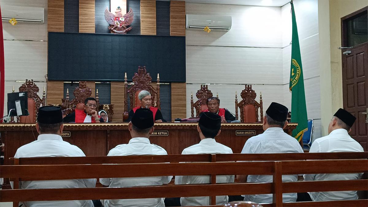 Tinggal Satu Terdakwa Korupsi SPAM Pesawaran Belum Memberikan Uang Pengganti - Tribunlampung.co.id