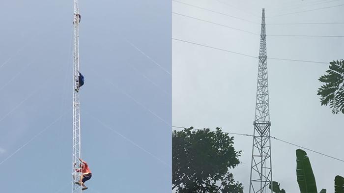 Diskominfo Lampung Barat Pastikan Penguat Sinyal di Pekon Kebu Perahu Berfungsi Bulan Ini