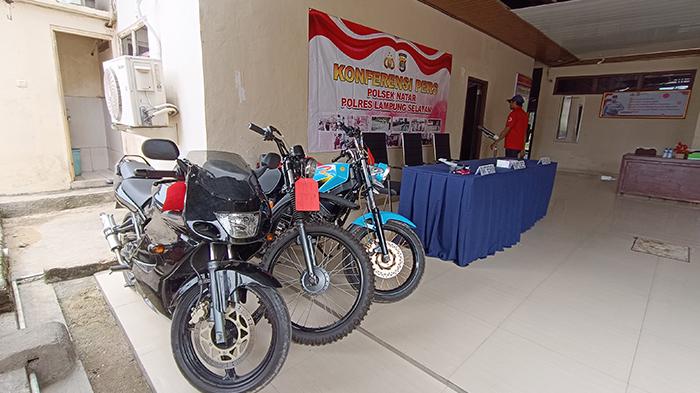 Breaking News Polsek Natar Ungkap Kasus Curanmor 3 Motor