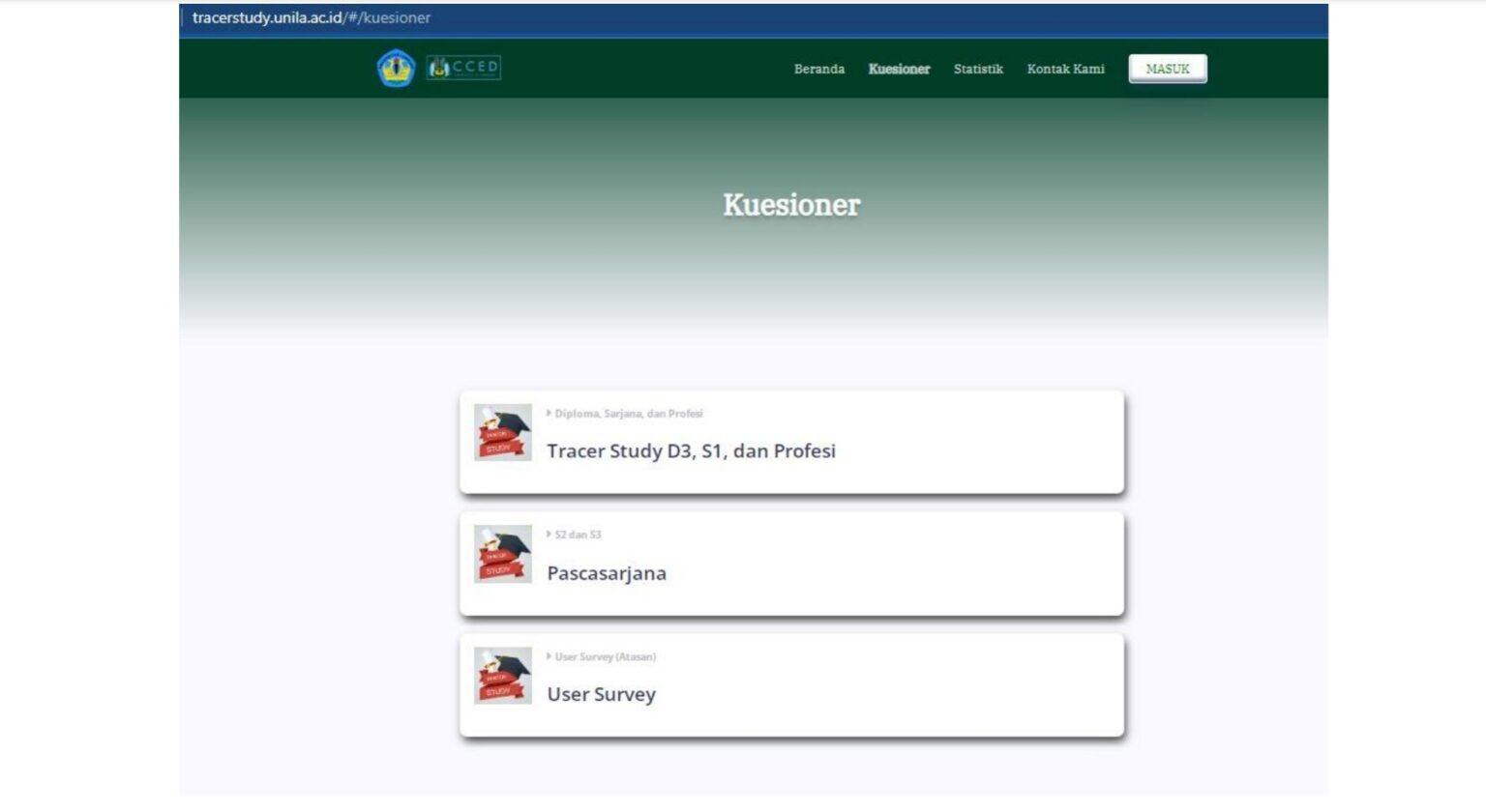 Tracer Study Unila: Tingkatan Kualitas Alumni Menuju DUDI