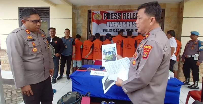 Polisi Masih Dalami Keterlibatan Pelaku Lain dan Jaringan Pencurian Truk di Tanjung Bintang