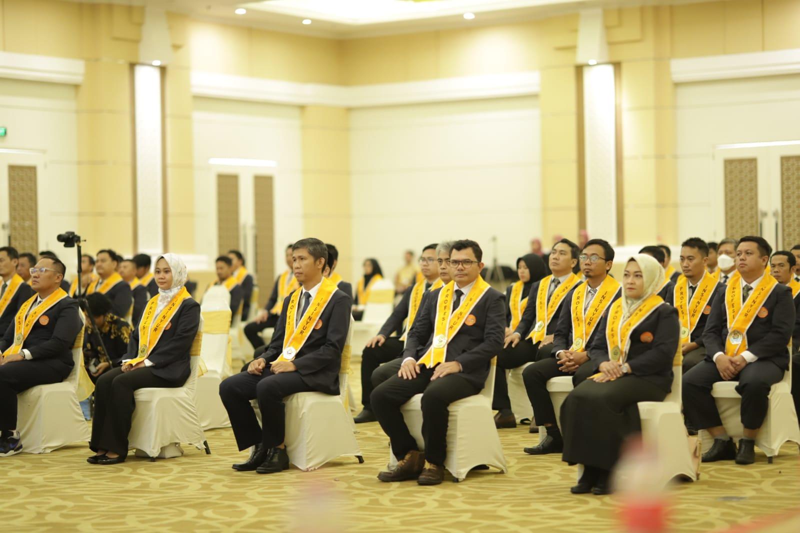 Rektor Unila Kukuhkan 82 Insinyur PSPPI