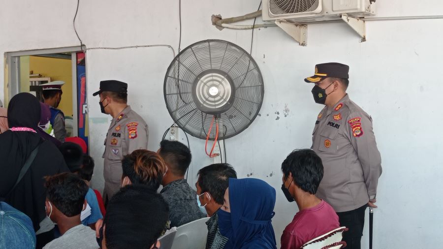 Polres Mesuji Ajak Wartawan Vaksinasi Booster